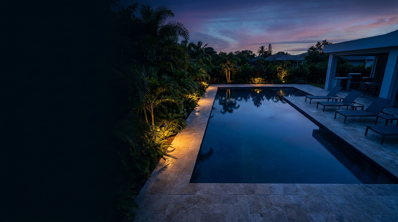 SEO-friendly website structure and performance for a pool builder site