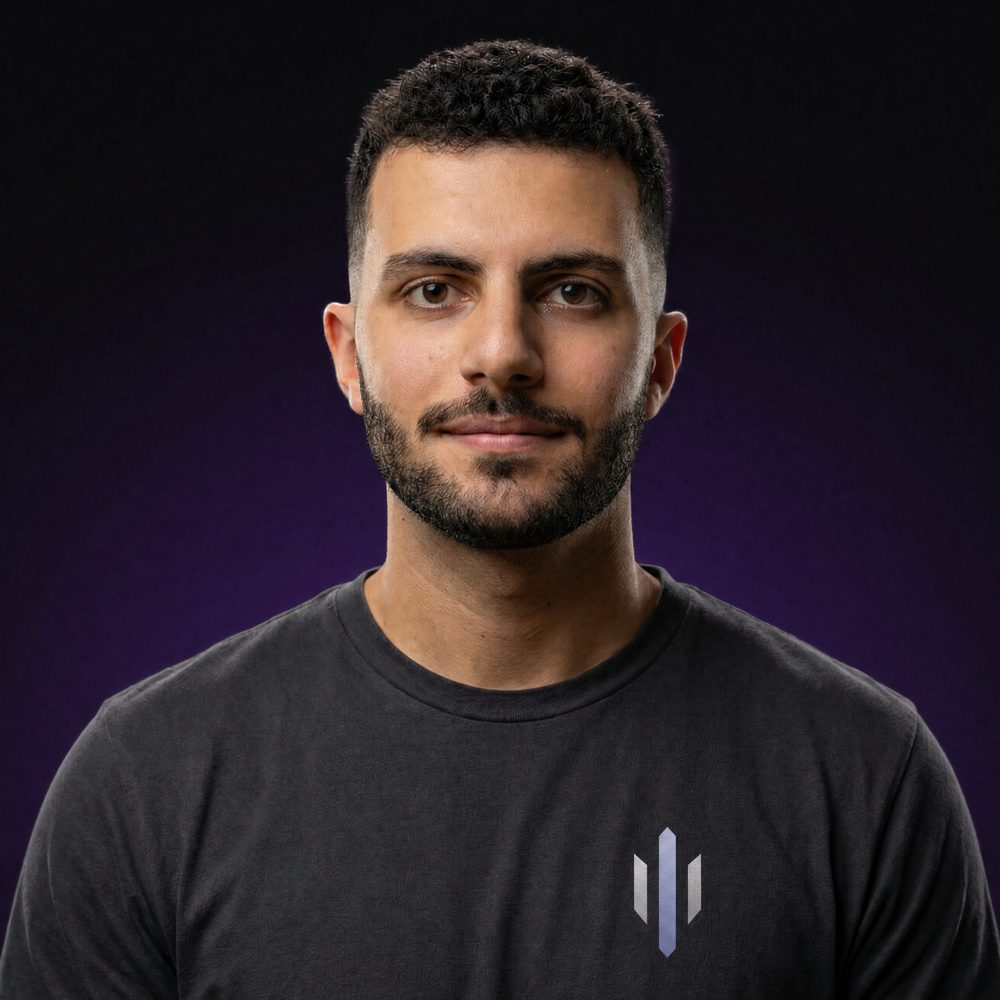 Portrait of Natan Egosi, co-founder of Aquathority